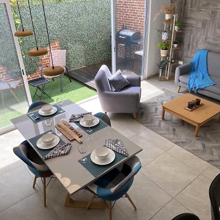 Villa Casa Familiar Cerca De La Playa Con Terraza Privada Cancún Exterior foto