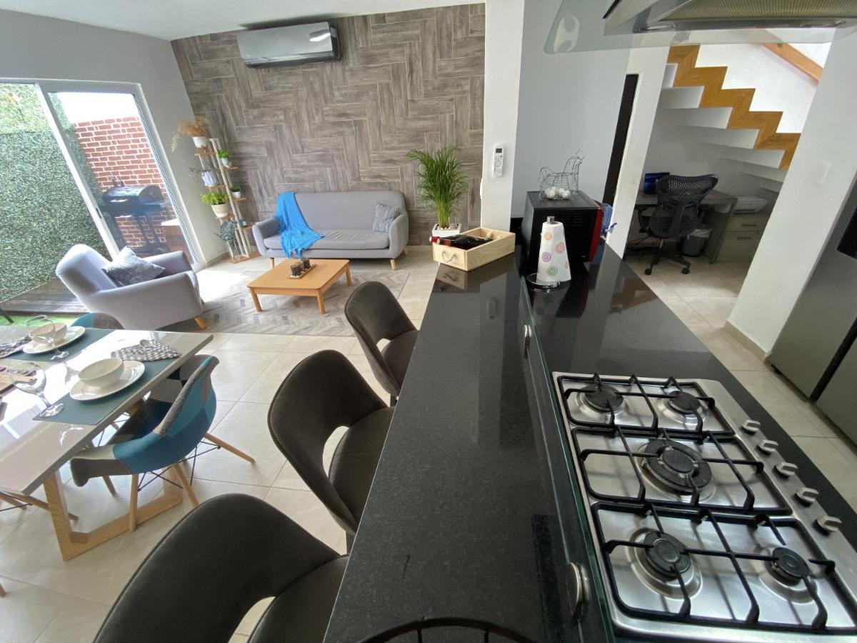 Villa Casa Familiar Cerca De La Playa Con Terraza Privada Cancún Exterior foto
